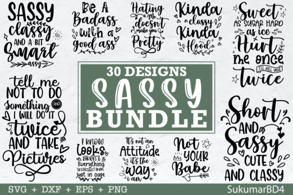 30 Sassy SVG Bundle: A Designer's Real-World Review