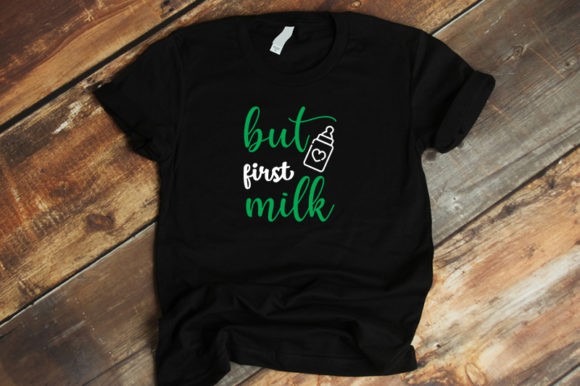 Baby Funny Design but First, Milk Review