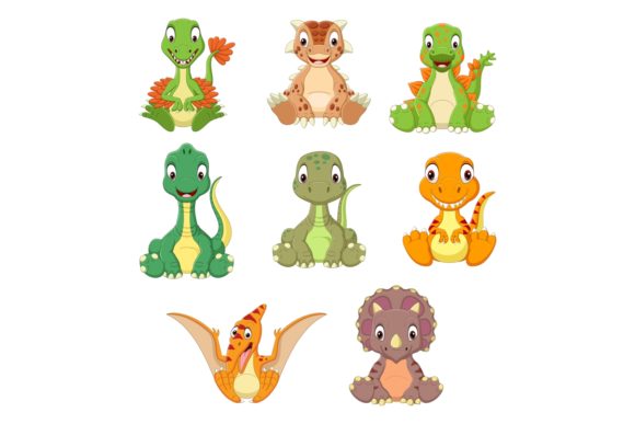 Cartoon Baby Dinosaurs Bundle Review