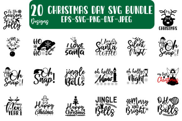 Christmas CUTE and FUNNY SVG Bundle Review