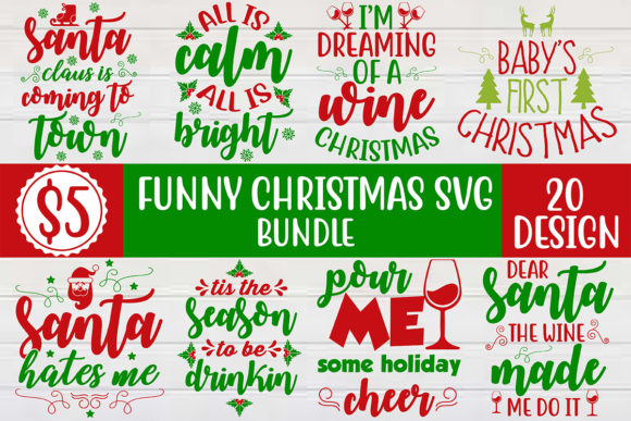 Funny Christmas SVG Bundle 4: A Designer's Review