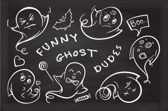 Funny Ghost Dudes Set: A Designer's Review