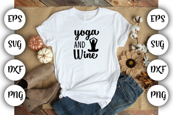 Funny Yoga and Wine Embroidery Design Review