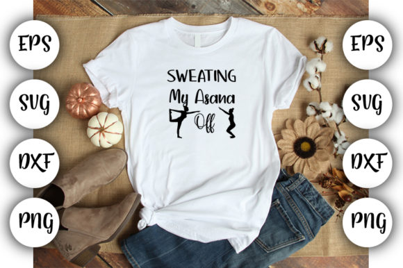 Funny Yoga Sweating My Asana Off Review