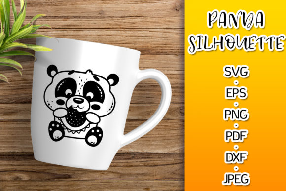 Panda Bear Silhouette Illustration Review