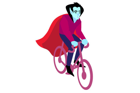 Vampire Riding a Bicycle: A Designer's Review